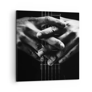 Lærredstryk - Billede på lærred - Kunstnerens bøn - 50x50 cm