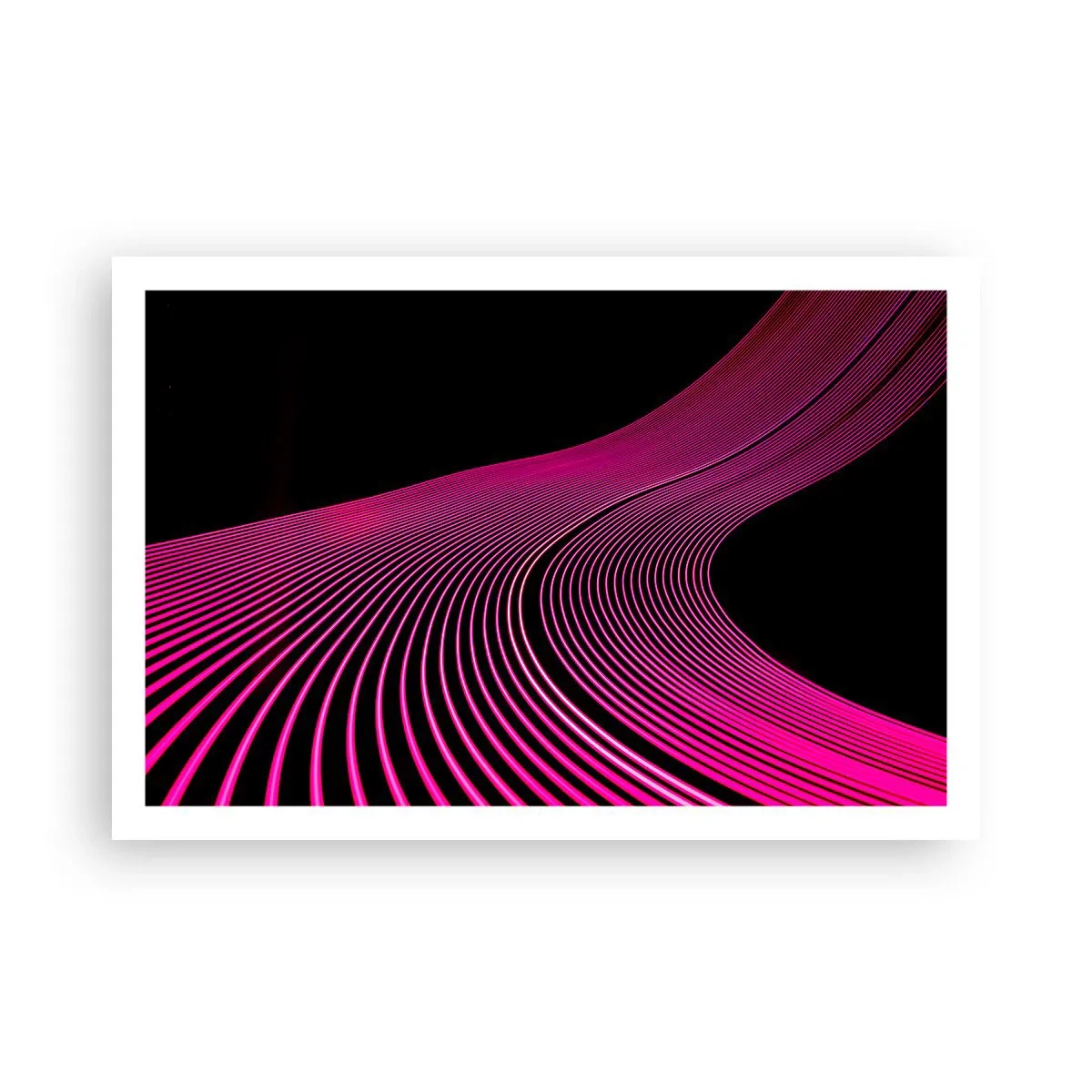 Plakat - En allé af lys - 91x61 cm