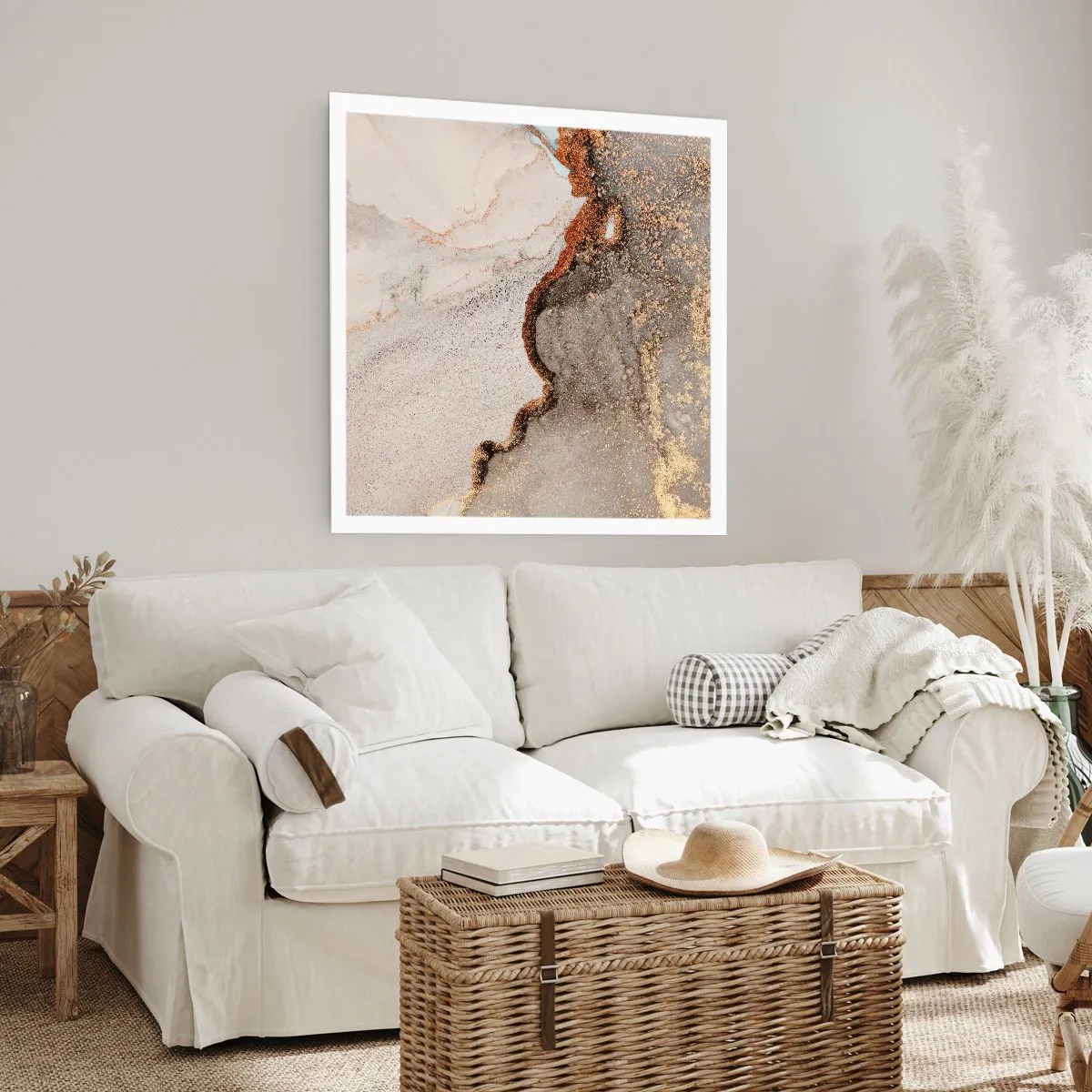 Plakat - På farvegrænsen - 40x40 cm