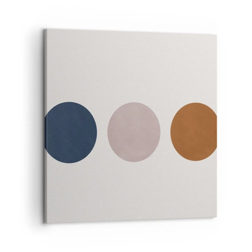 Lærredstryk - Billede på lærred - Et symbol på perfektion - 50x50 cm