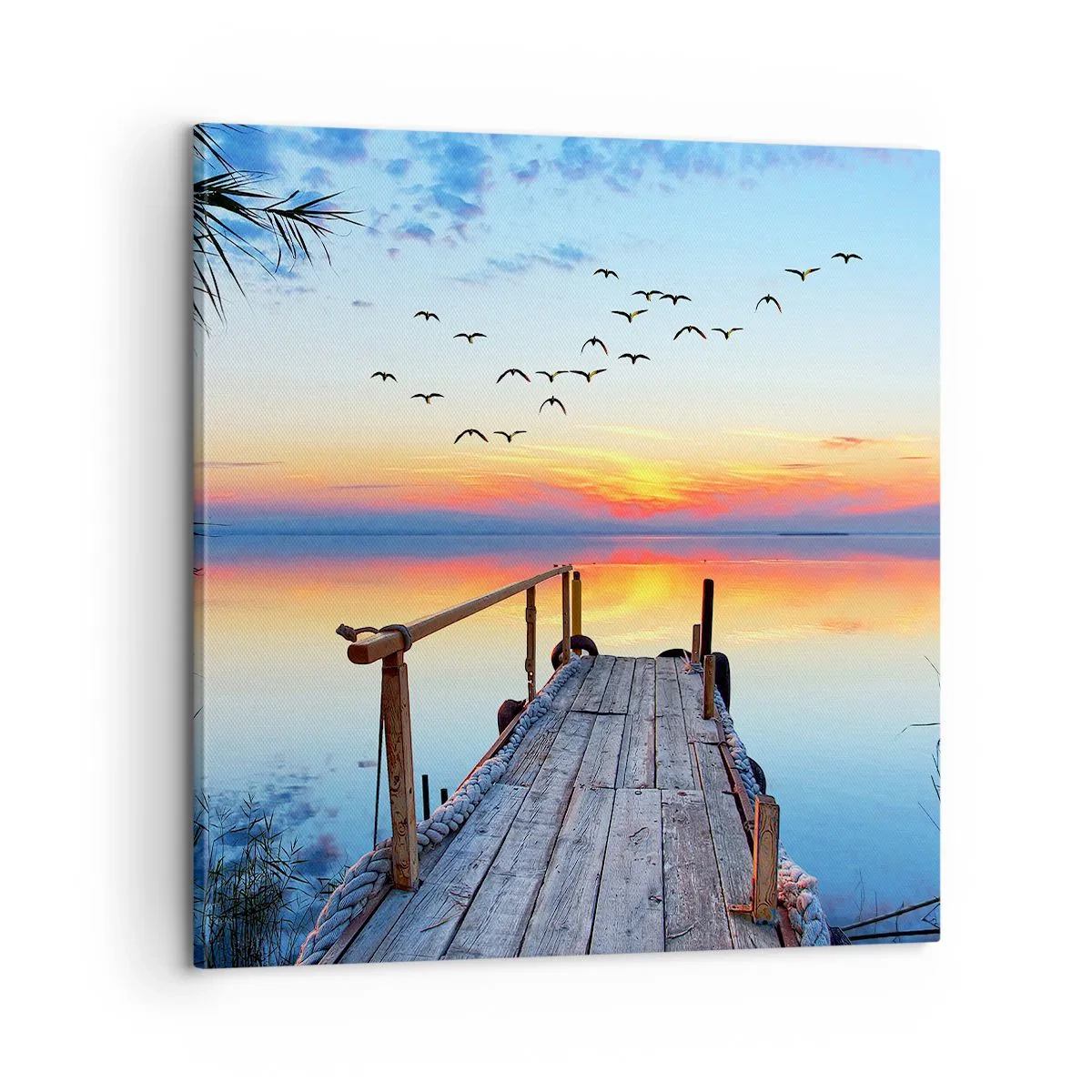 Lærredstryk - Billede på lærred - Tid til at tage tilbage... - 60x60 cm