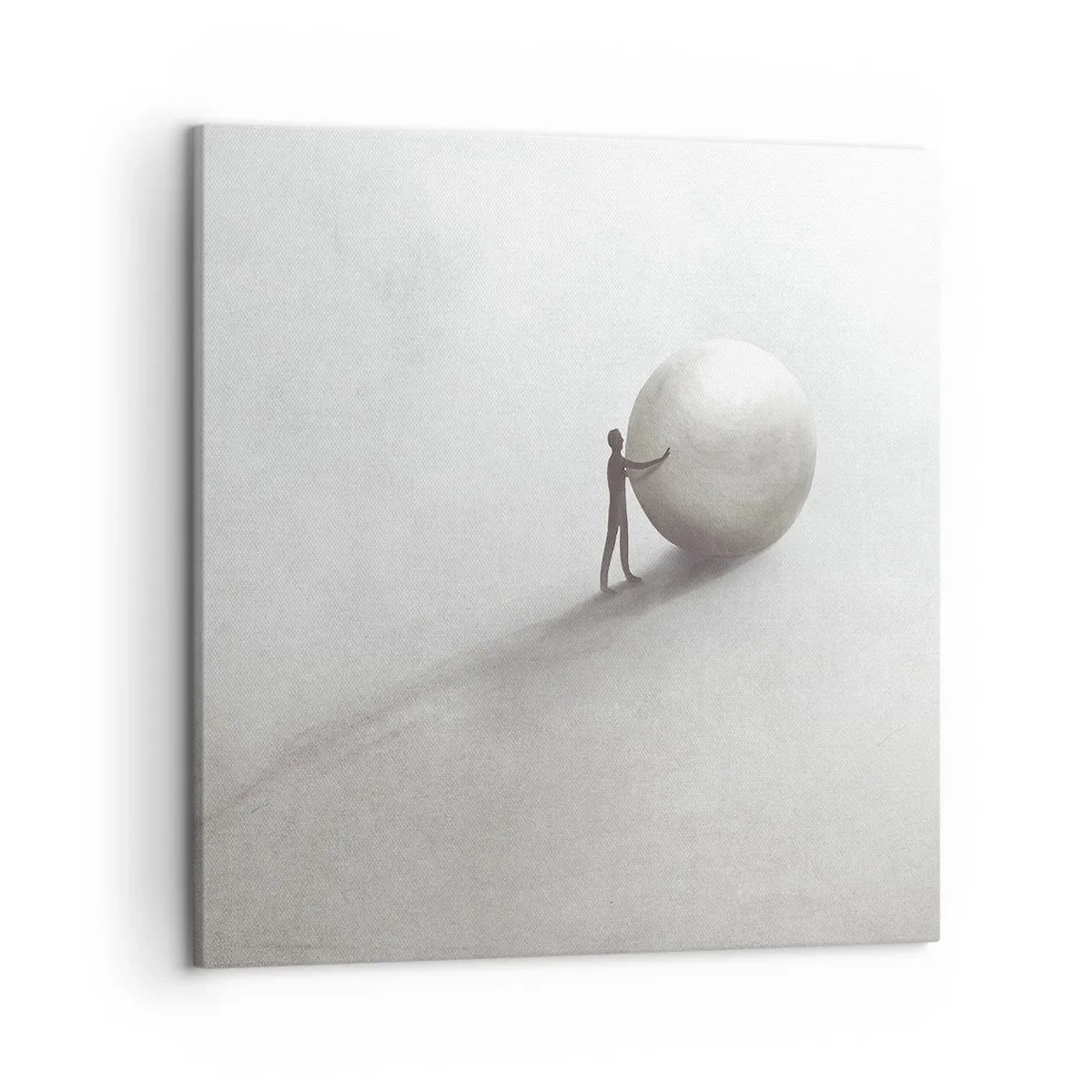 Lærredstryk - Billede på lærred - Livets spil - 50x50 cm