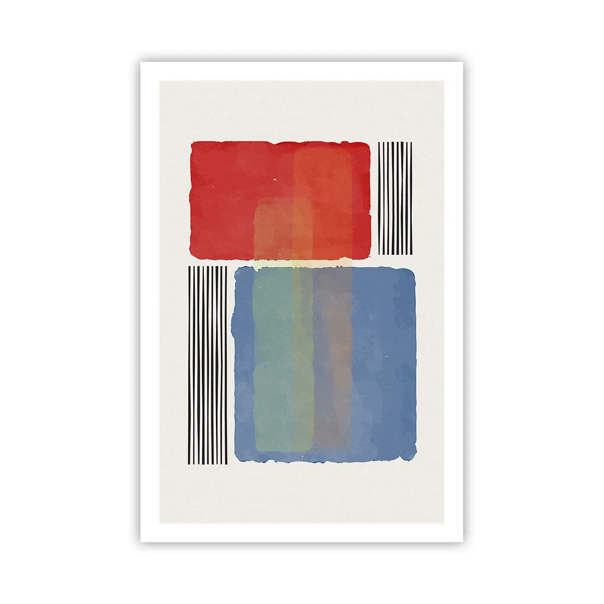 Plakat - Geometriens ånd og bogstav - 61x91 cm