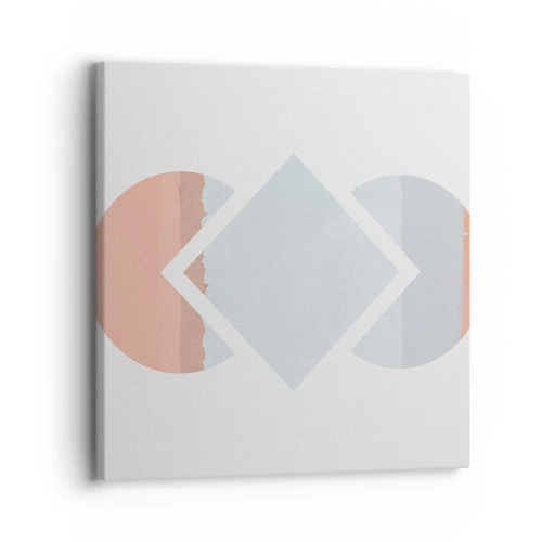 Lærredstryk - Billede på lærred - Situationen er klar - 30x30 cm