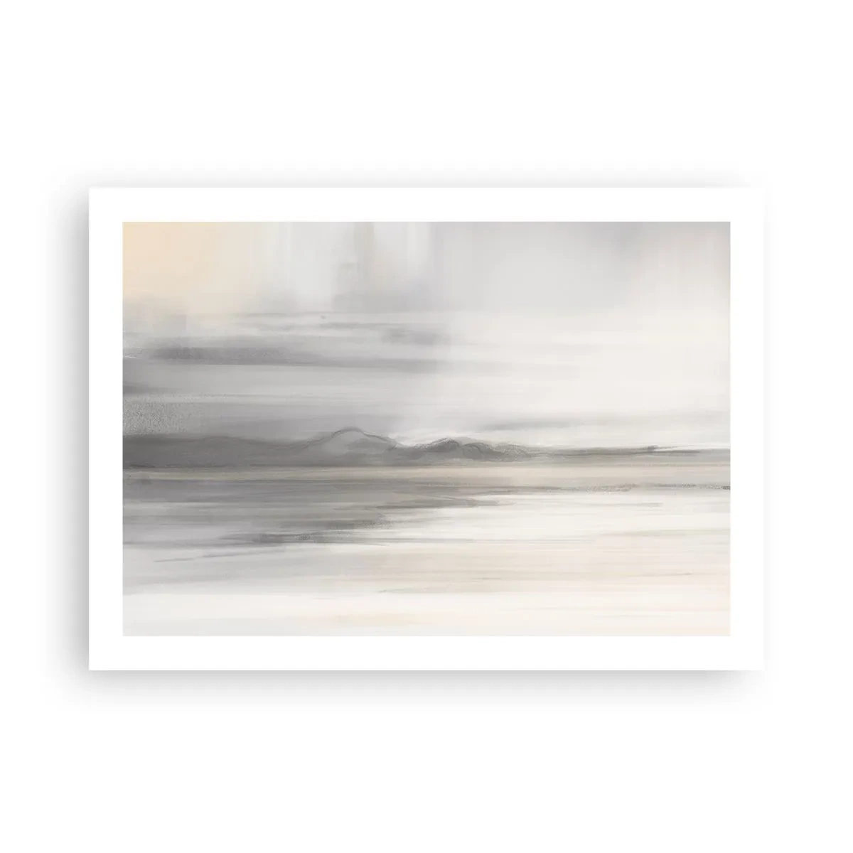 Plakat - En tankevækkende afstand - 70x50 cm