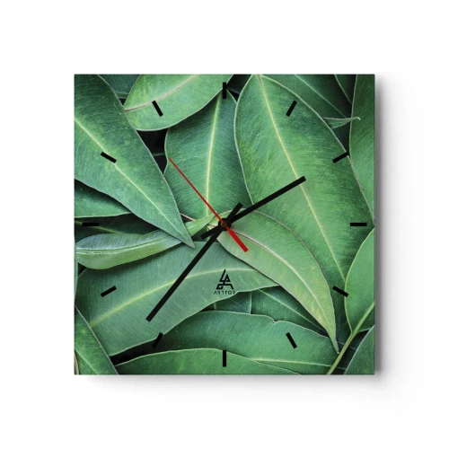Vægur, Uret - Saftig og frisk - 40x40 cm