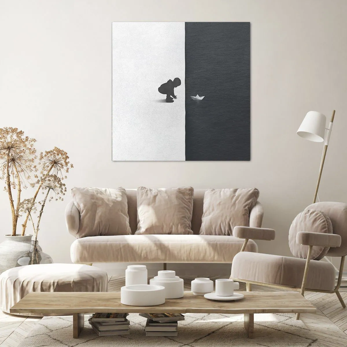 Lærredstryk - Billede på lærred - Stor ekspedition - 40x40 cm