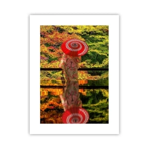 Plakat - I naturens tempel - 30x40 cm