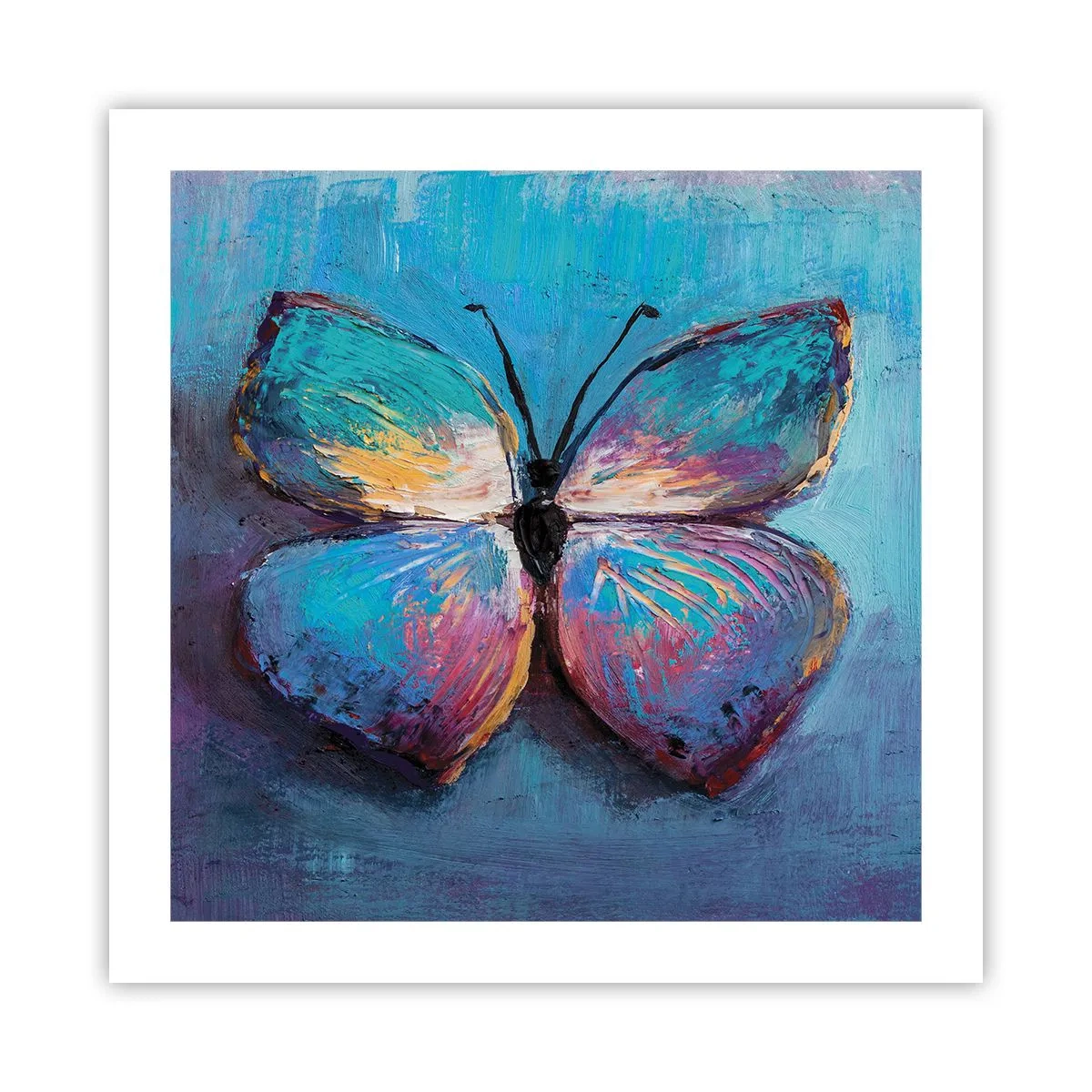 Plakat - I sin fulde pragt - 50x50 cm