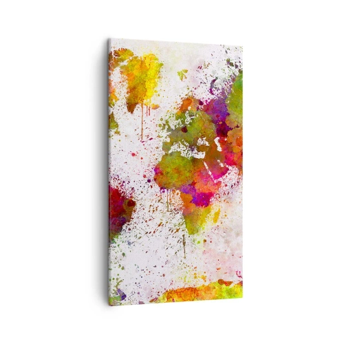 Lærredstryk - Billede på lærred - På en eller anden måde gik det bare godt - 45x80 cm