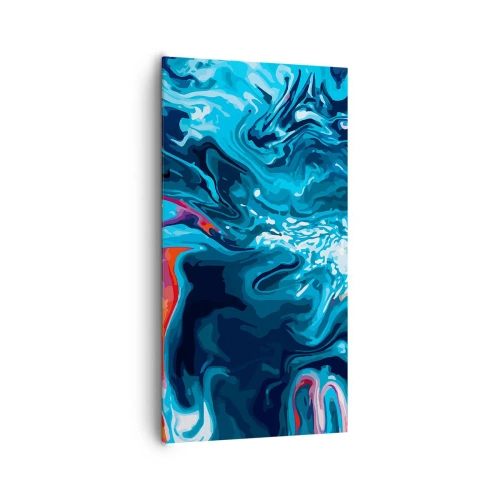 Lærredstryk - Billede på lærred - En rejse ind i himlen - 65x120 cm