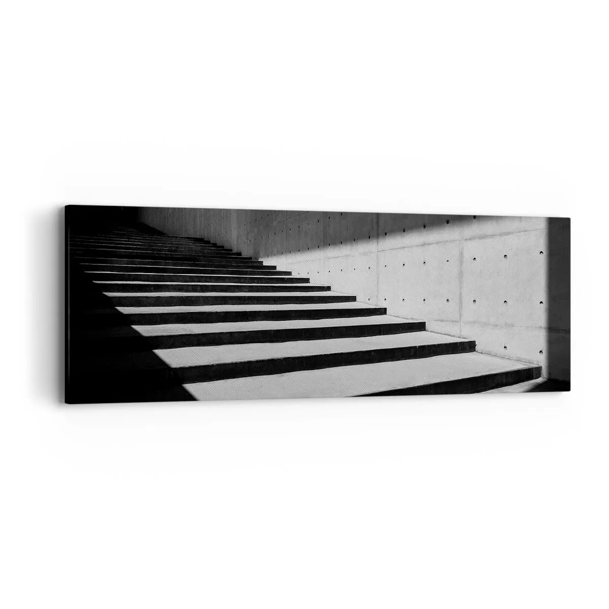 Lærredstryk - Billede på lærred - Modernismens rå skønhed - 90x30 cm