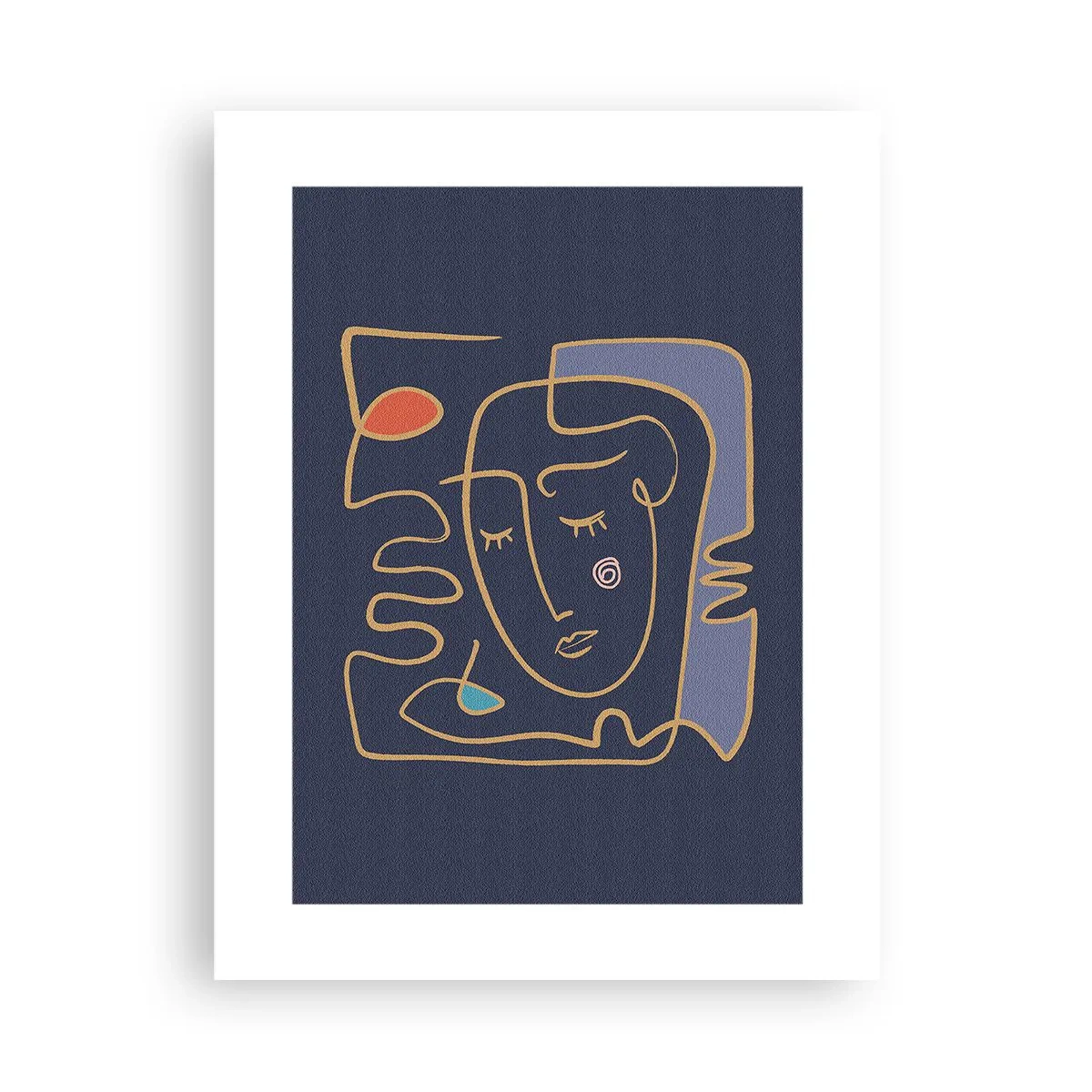 Plakat - I drømmerier - 30x40 cm