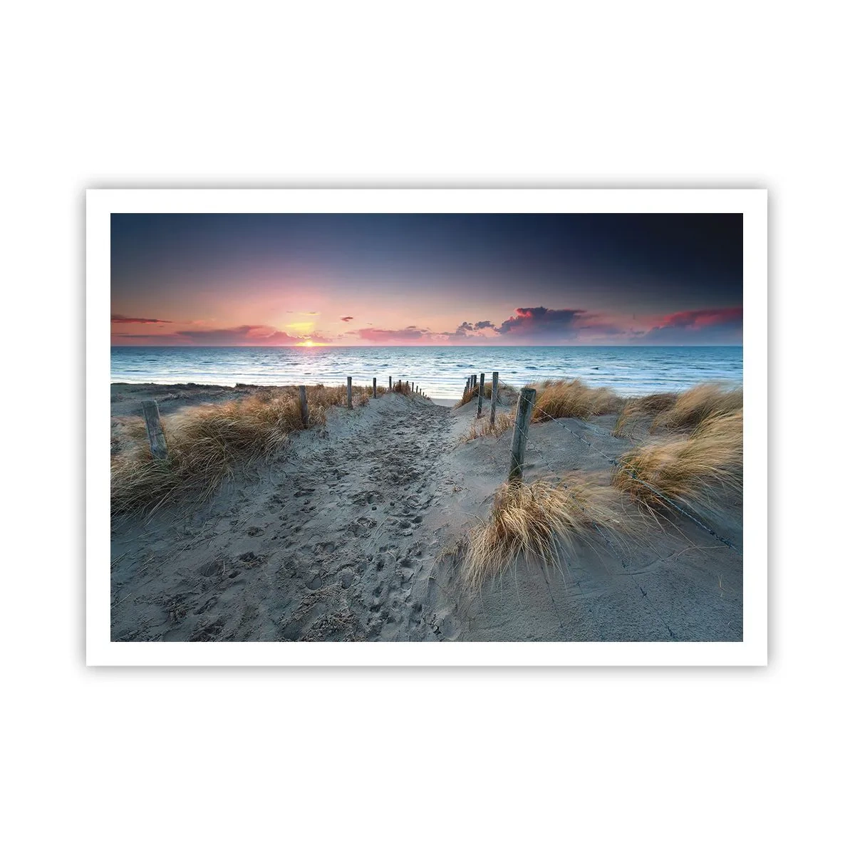 Plakat - Du har udgydt en regnbue af strålende pragt.... - 100x70 cm