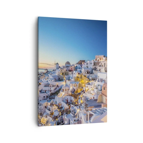 Lærredstryk - Billede på lærred - Essensen af græskhed - 50x70 cm