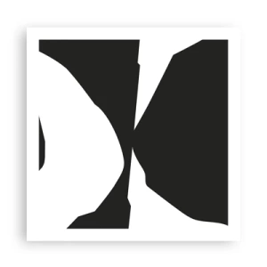 Plakat - Positiv-negativ - 60x60 cm