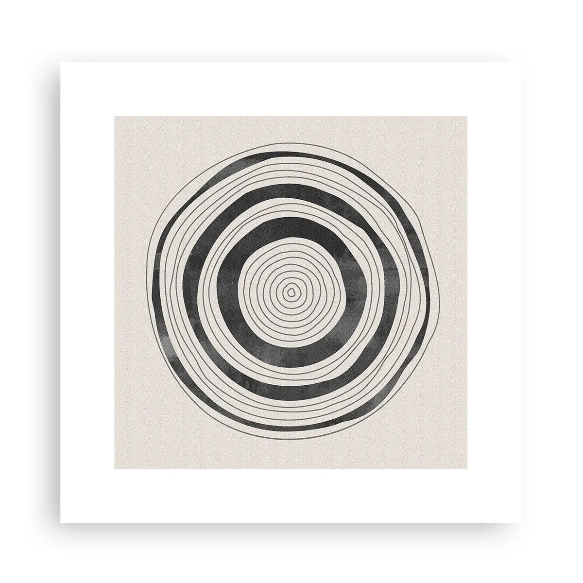 Plakat - Det vigtige er det, der er imellem - 30x30 cm