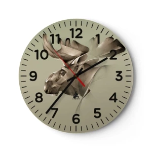 Vægur, Uret - Den blide kraft af ro - 30x30 cm