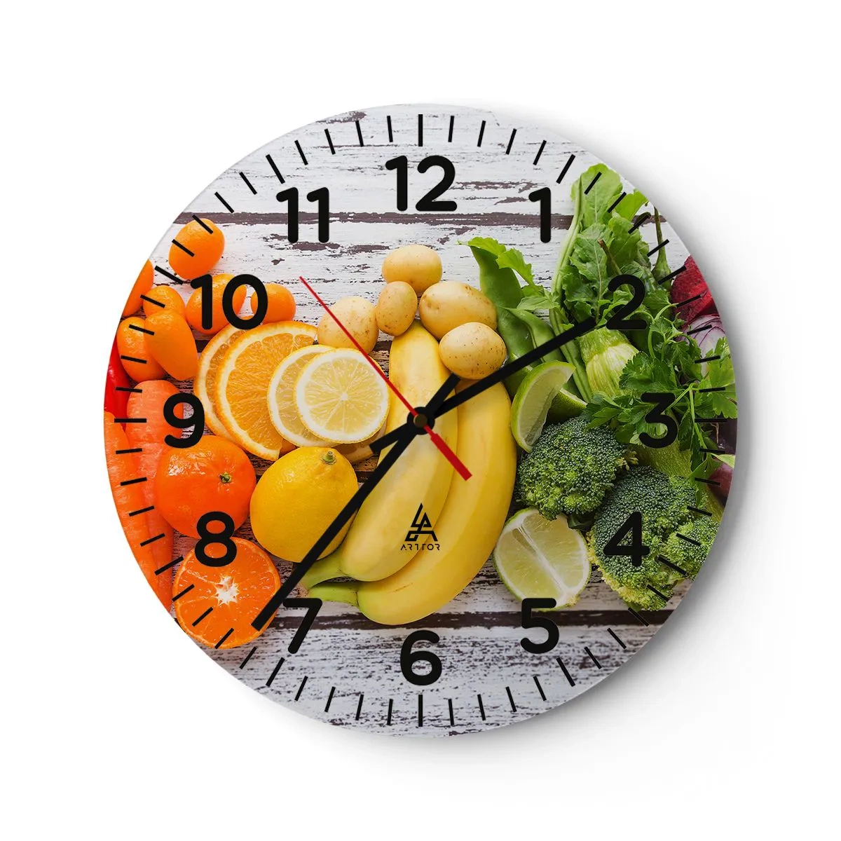 Vægur, Uret - Er det ikke nok? - 30x30 cm