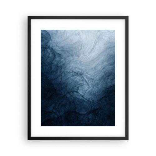 Plakat i sort ramme - Ind i dybet - 40x50 cm