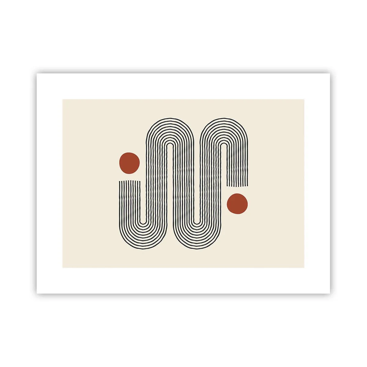 Plakat - Fra start til slut - 40x30 cm