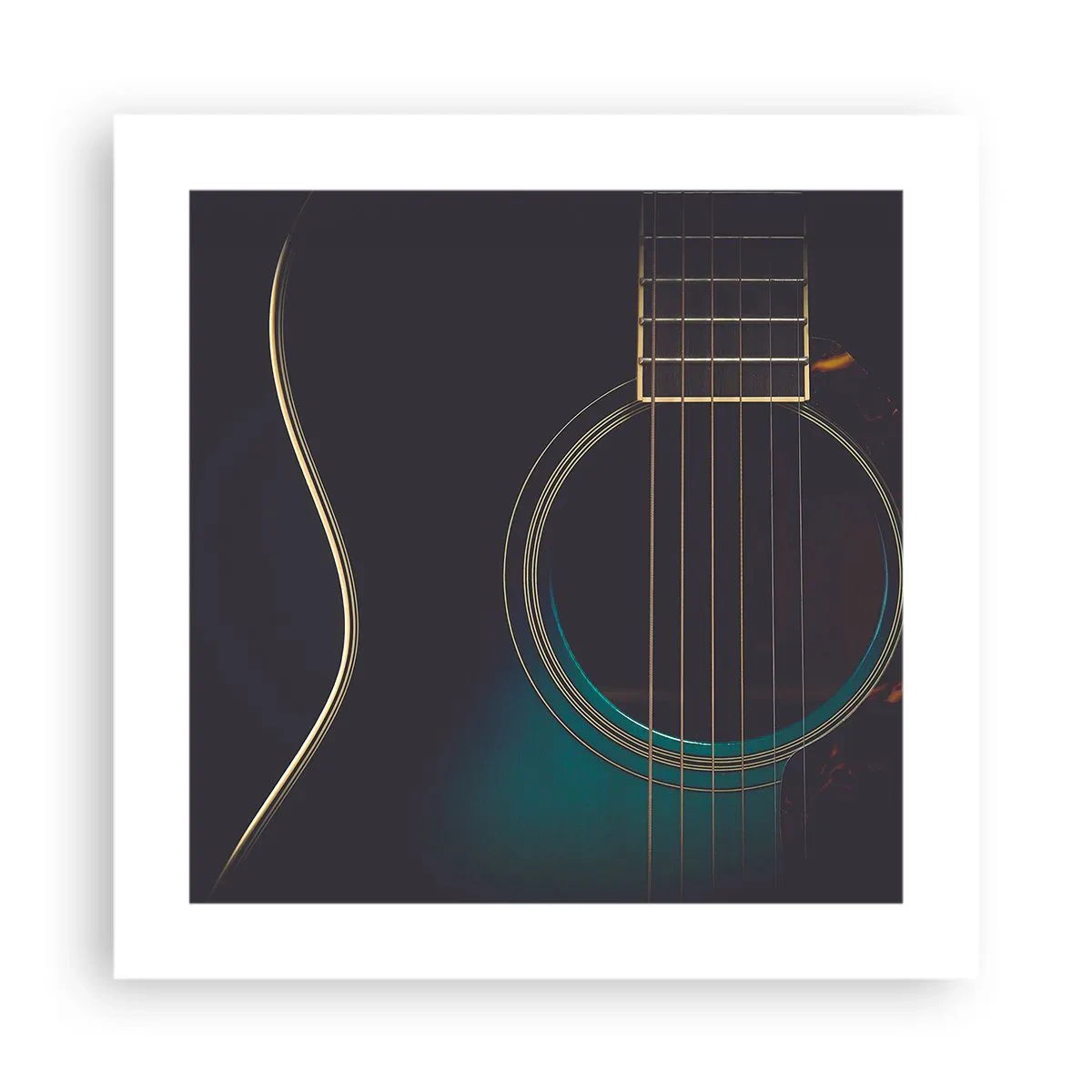 Plakat - Et øjeblik før det lyder - 40x40 cm