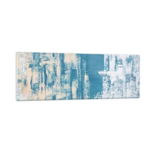 Billede på glas - Gennem istappen - 90x30 cm