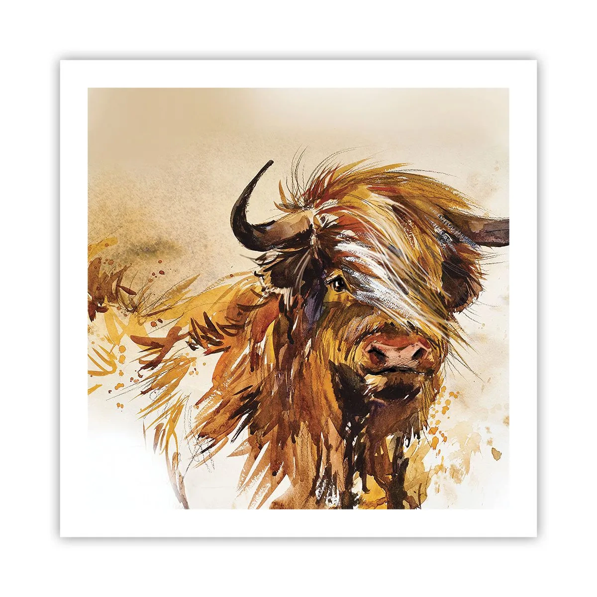 Plakat - Jægerens stolthed - 60x60 cm