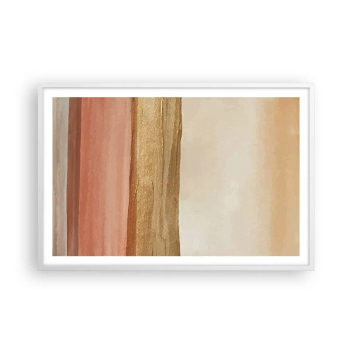 Plakat i hvid ramme - Lodret sammensætning - 91x61 cm