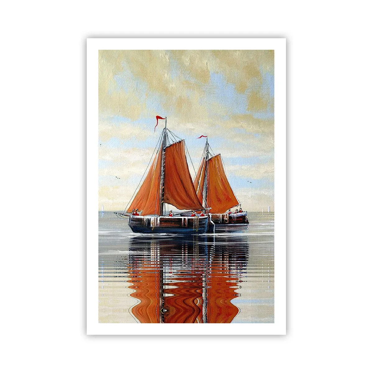 Plakat - Hey, sejl, sømand.... - 61x91 cm