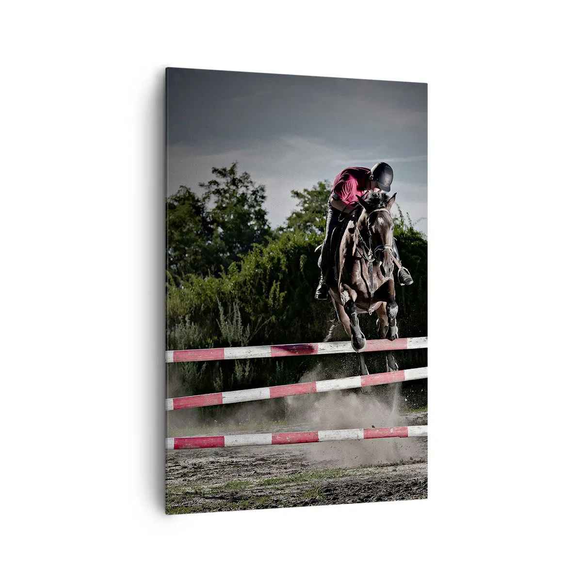 Lærredstryk - Billede på lærred - Sammen om sejren - 80x120 cm