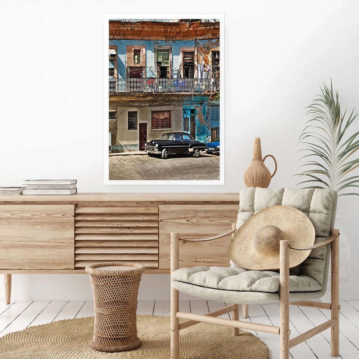 Plakat - Havana stemning - 50x70 cm