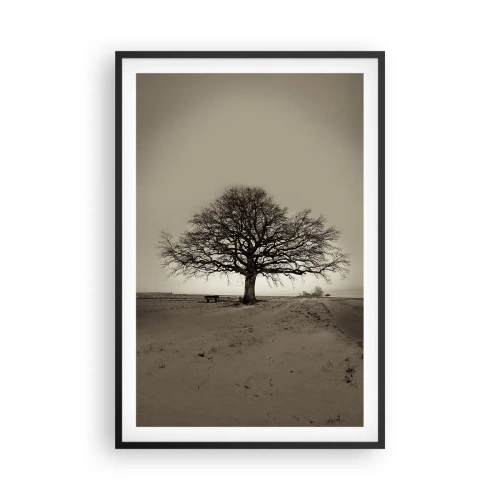 Plakat i sort ramme - Herfra og til evigheden - 61x91 cm