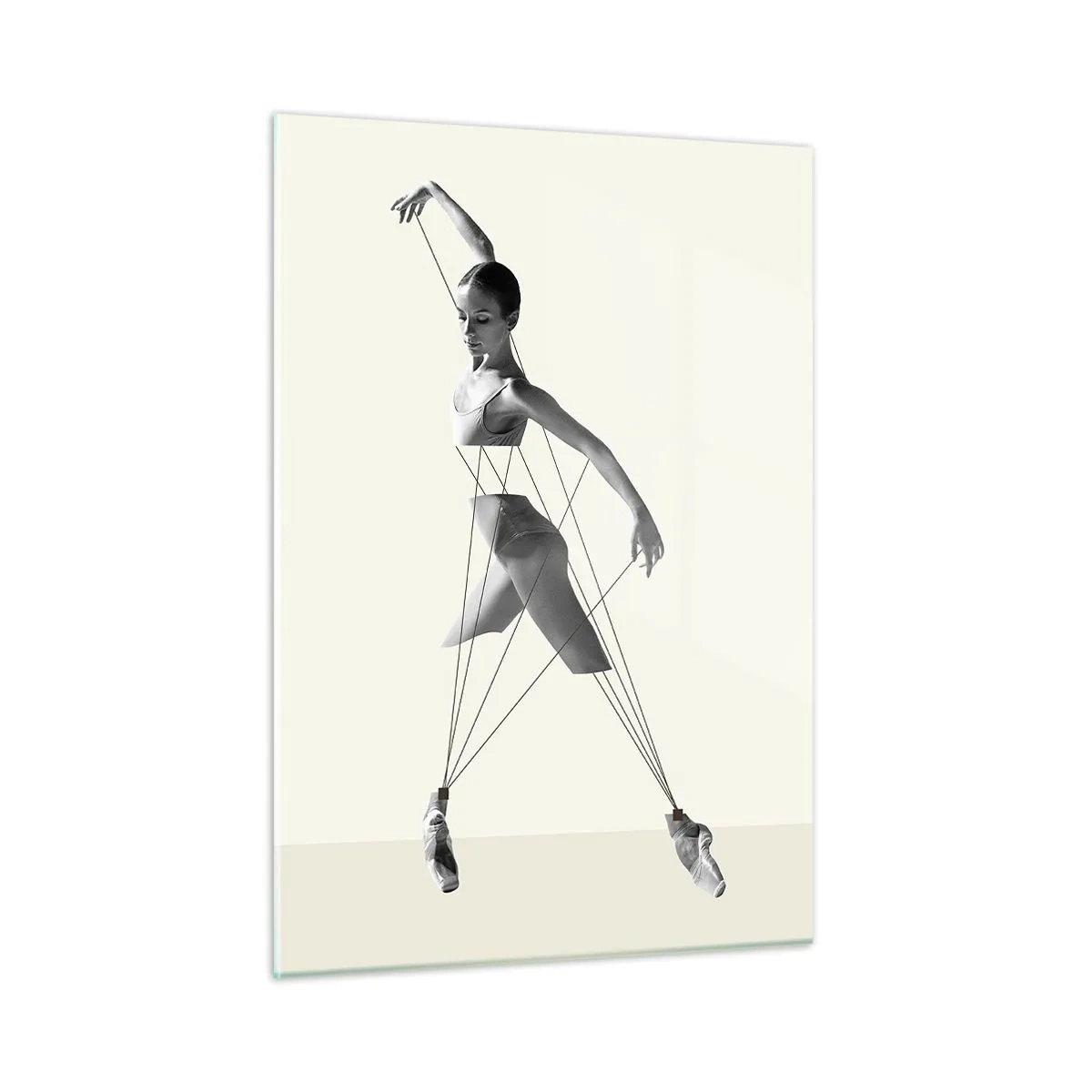 Billede på glas - I verdens teater - 50x70 cm