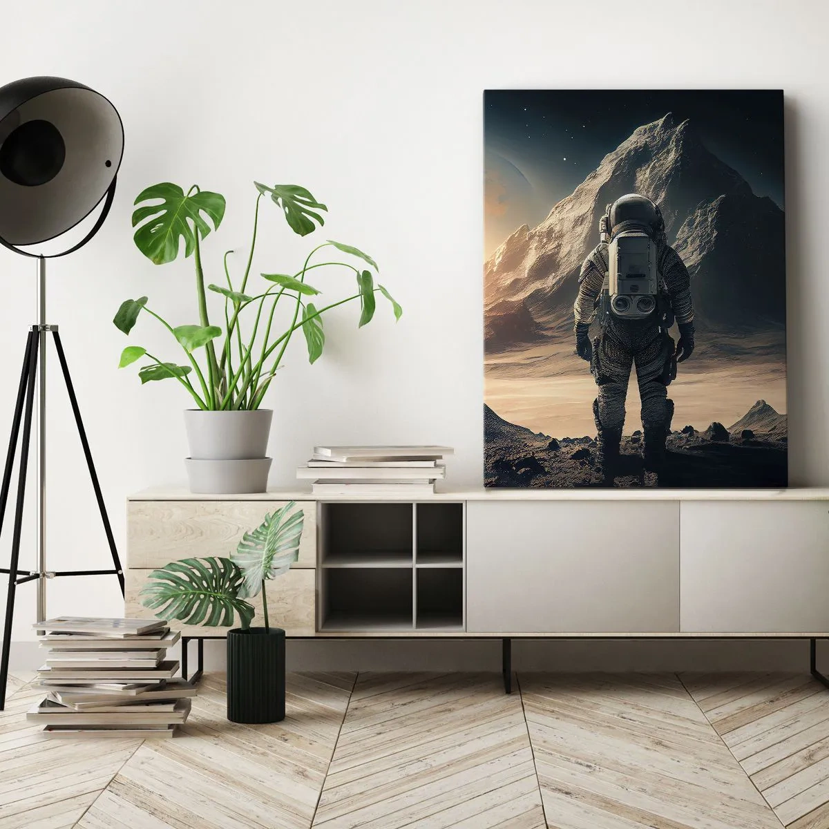 Lærredstryk - Billede på lærred - En ny udfordring - 50x70 cm