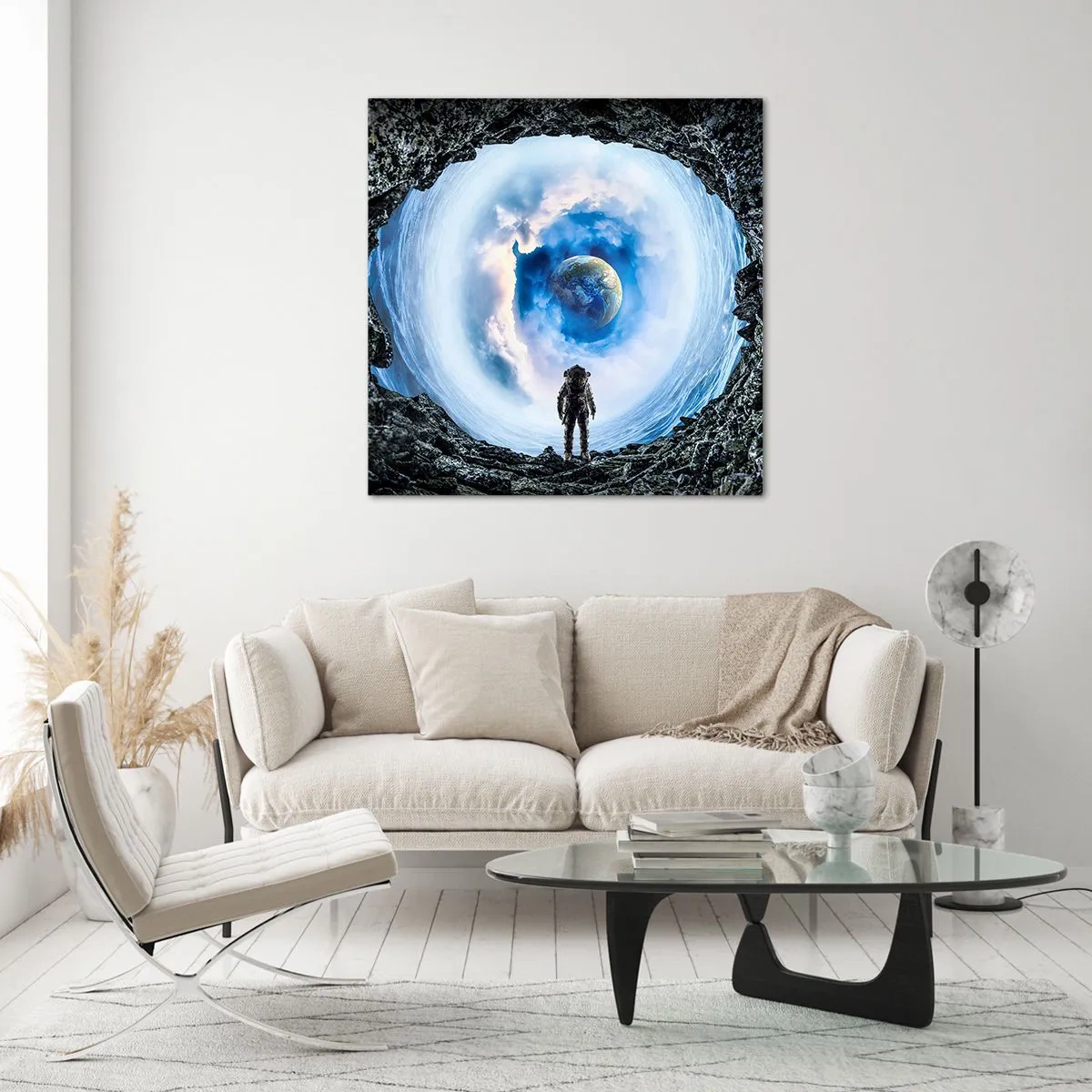 Billede på glas - Ikke langt hjemmefra - 40x40 cm