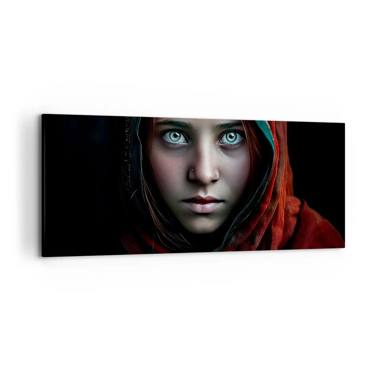 Lærredstryk - Billede på lærred - Østens prinsesse - 120x50 cm