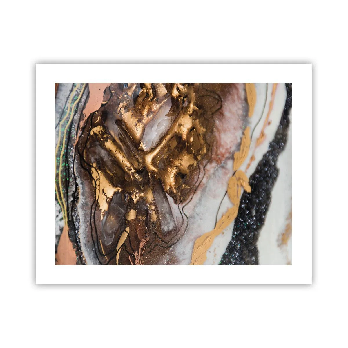 Plakat - Jord element - 50x40 cm