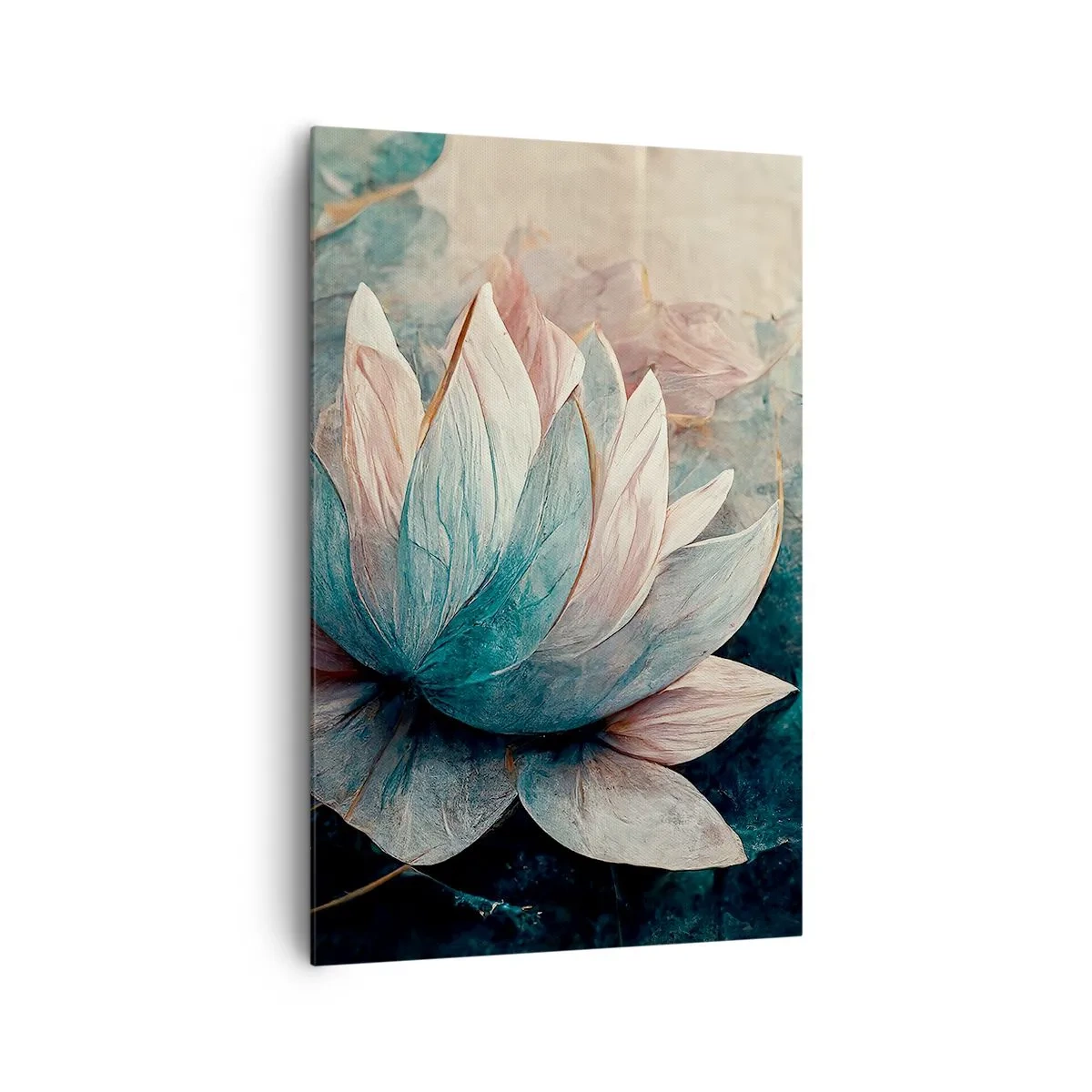 Lærredstryk - Billede på lærred - Søens stjerner - 80x120 cm