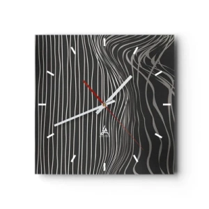 Vægur, Uret - Rytme og accent - 30x30 cm