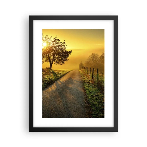 Plakat i sort ramme - Kære eftermiddag - 30x40 cm