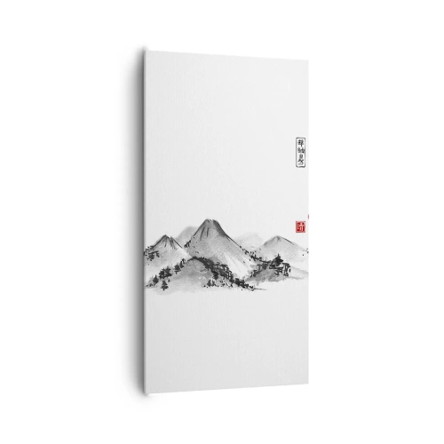 Lærredstryk - Billede på lærred - Langt væk - 65x120 cm