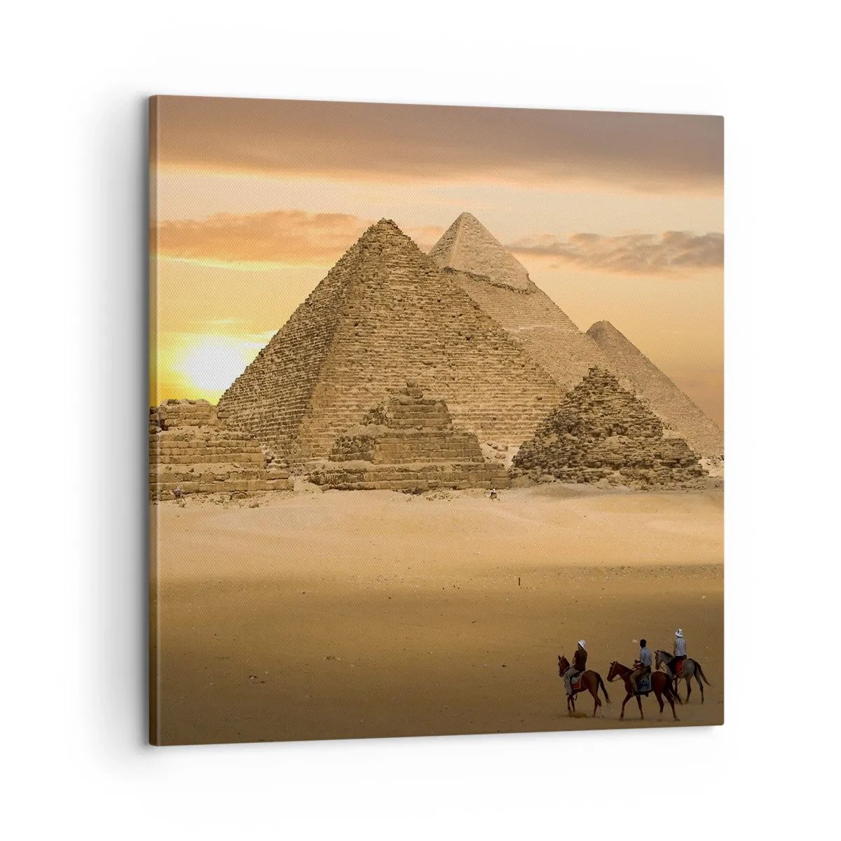 Lærredstryk - Billede på lærred - Uændret i tusindvis af år - 60x60 cm