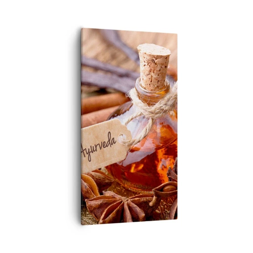 Lærredstryk - Billede på lærred - På vej mod enhed af krop og ånd - 55x100 cm