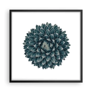 Plakat i sort ramme - Ørkenstjerne - 50x50 cm