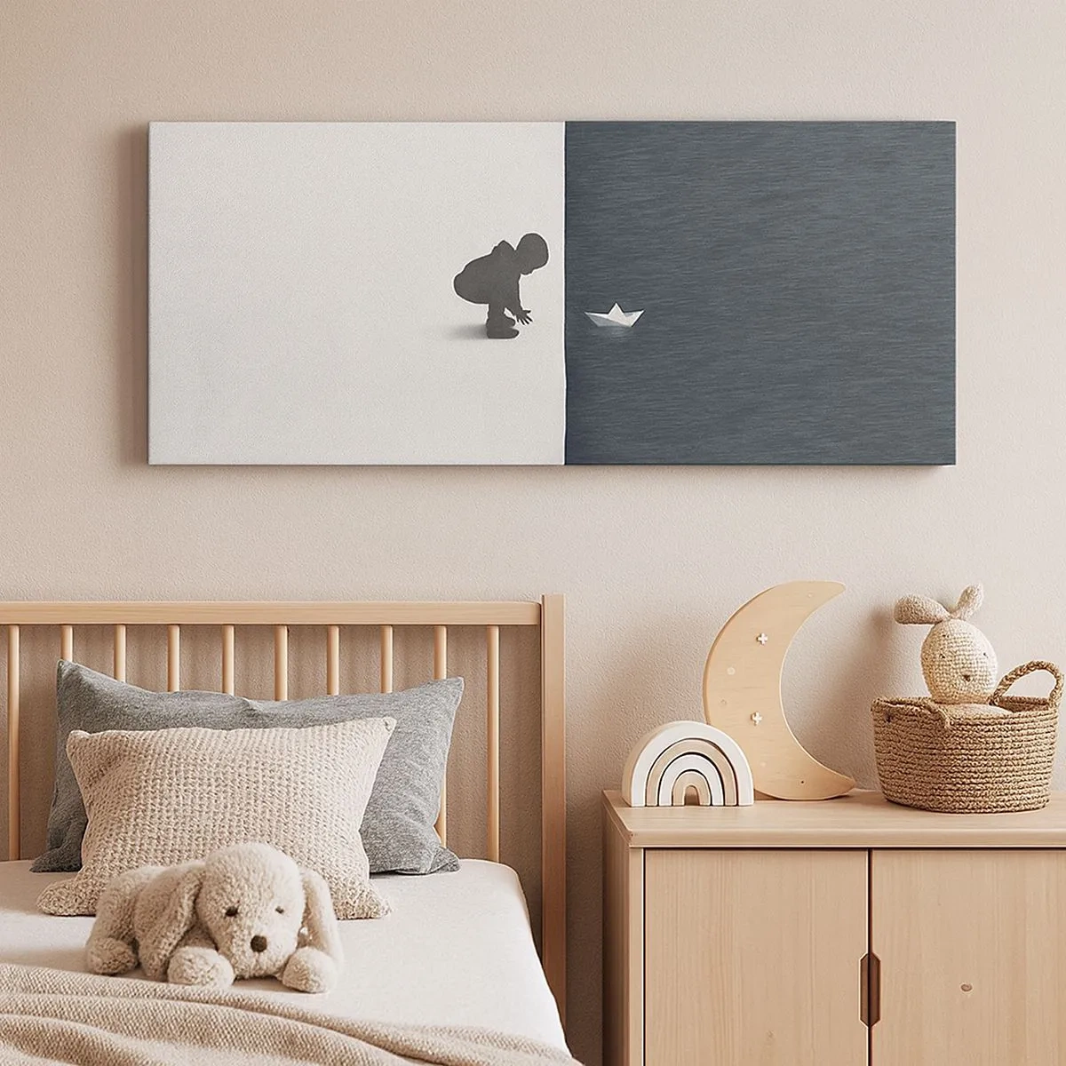 Lærredstryk - Billede på lærred - Stor ekspedition - 100x40 cm