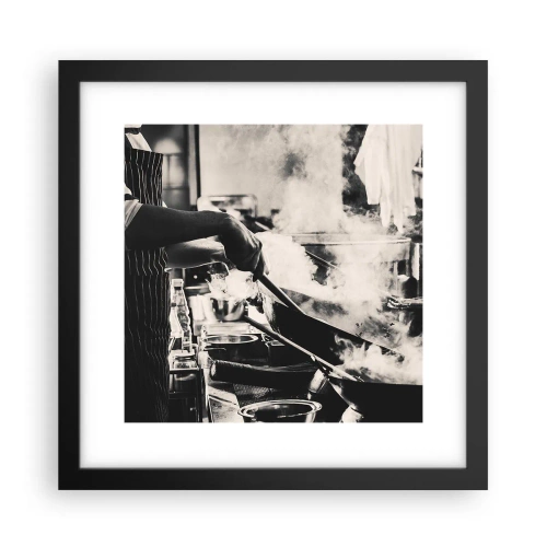 Plakat i sort ramme - Smagernes alkymi - 30x30 cm