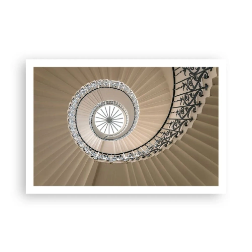 Plakat - I midten af en skal - 91x61 cm