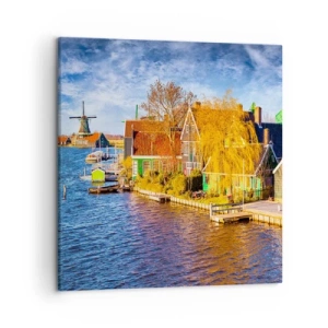 Lærredstryk - Billede på lærred - Uændret i århundreder - 50x50 cm