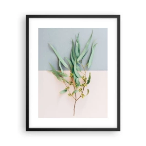 Plakat i sort ramme - Pastelfarvernes subtilitet - 40x50 cm